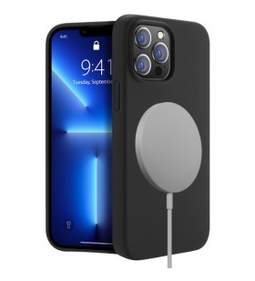 Nevox styleshell shock, husă pentru telefon mobil (negru, compatibil cu magsafe, iphone 14 pro)