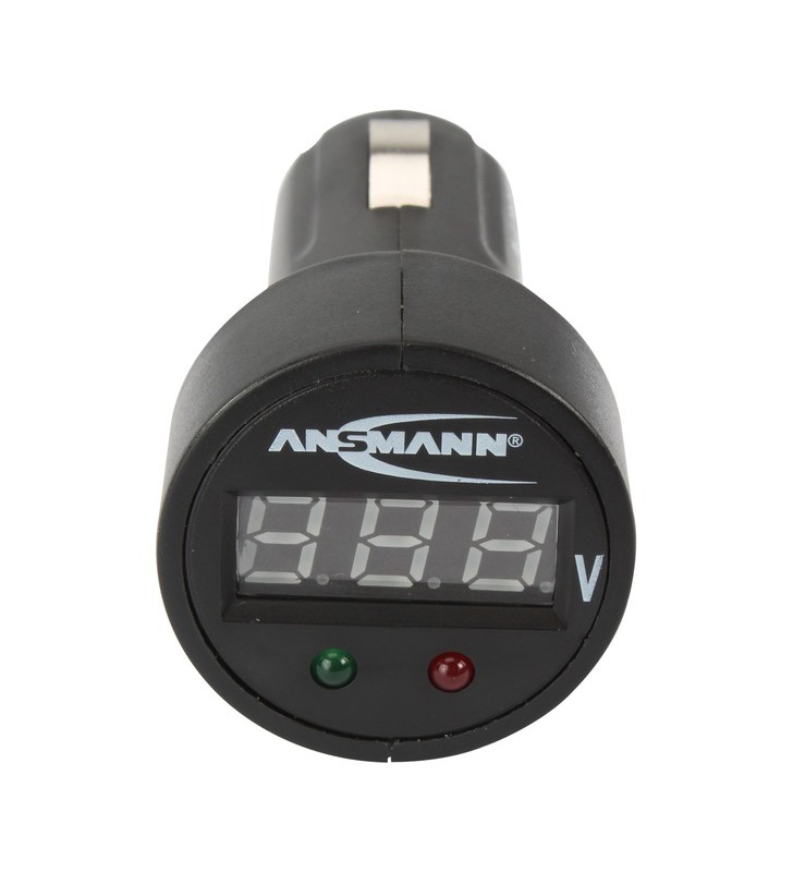 Dispozitiv de testare ansmann power check 12/24v, dispozitiv de măsurare (negru)