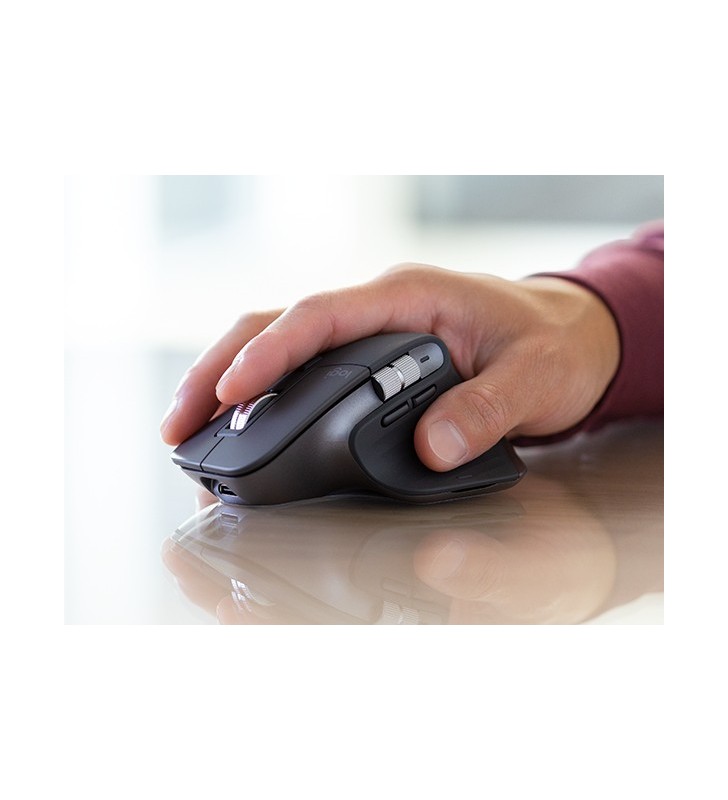 Logitech mx master 3s for business mouse-uri mâna dreaptă rf wireless + bluetooth cu laser 8000 dpi