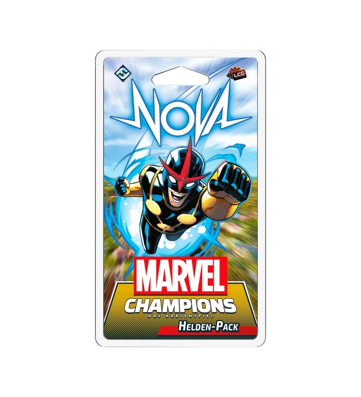 Asmodee marvel champions: jocul de cărți - nova (pachet hero) (extensie)