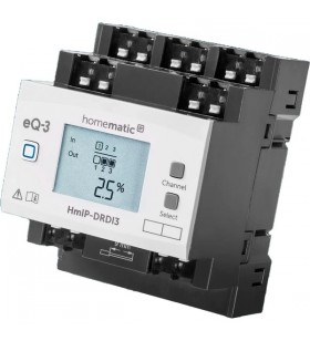 Homematic ip dimming actuator for din rail mounting - triple (hmip-drdi3), dimmer