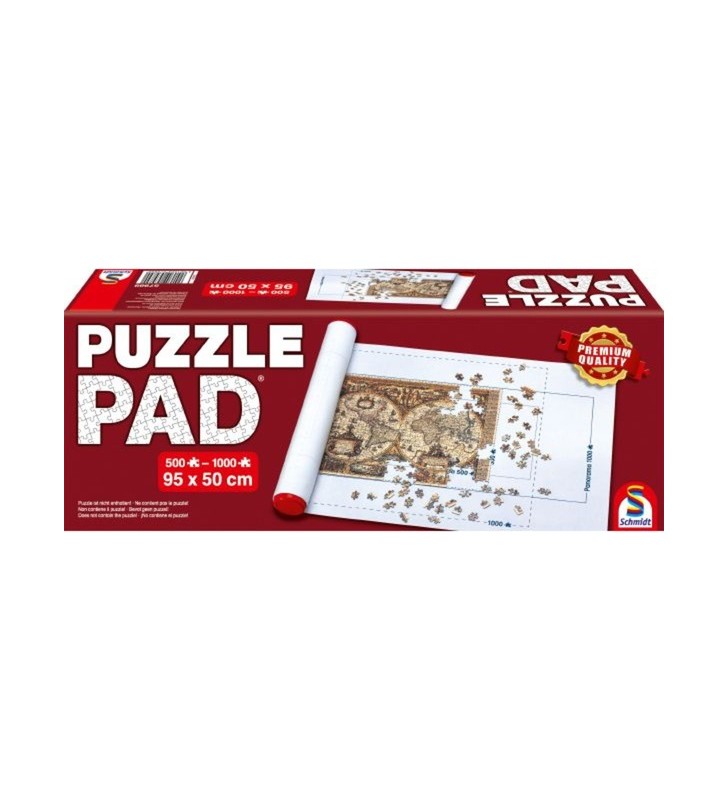 Schmidt spiele puzzle pad pentru puzzle-uri de la 500 la 1000 de piese, husă de protecție
