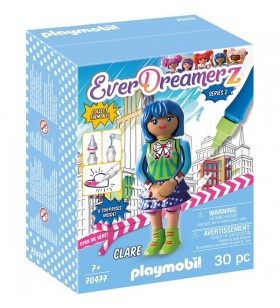 Playmobil 70477 everdreamerz clare - comic world, jucărie de construcție