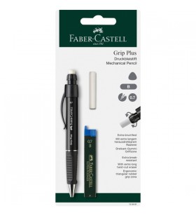 Set de creioane faber-castell grip plus (inclusiv 1 radieră de rezervă)