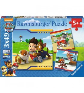 Ravensburger paw patrol - eroi cu blană, puzzle