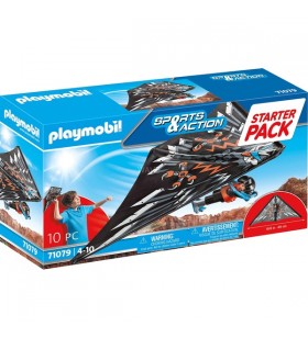 Playmobil 71079 pachet de start pentru sport și acțiune jucărie de construcție cu deltaplan