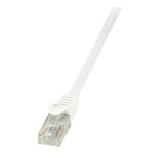 Logilink cp2031u logilink - cablu patchcord cat6 u/utp econline 1,00m alb
