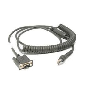 Motorola cable - - rs-232: db9 female con. 9 ft. (2.8m) coiled, power pin