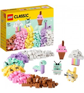 Set de constructii creativ lego 11028 classic pastel jucarie de constructie