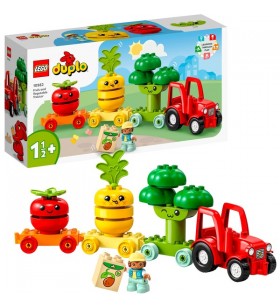 Jucărie de construcție a tractorului pentru fructe și legume lego 10982 duplo