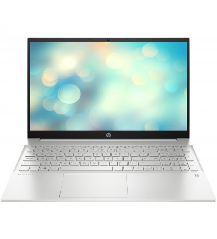 Laptop hp 15.6'' 15-dw4005nq, fhd ips, procesor intel® core™ i7-1255u (12m cache, up to 4.70 ghz), 16gb ddr4, 512gb ssd, geforce mx550 2gb, free dos, natural silver
