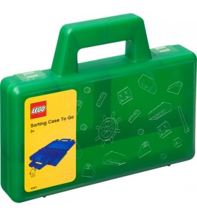 Room copenhaga lego sorting box to go, cutie de depozitare (verde)