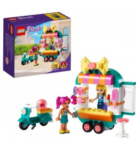 Jucărie de construcție lego 41719 friends mobile fashion boutique (include salon de coafură și minifigurine stephanie și camila)