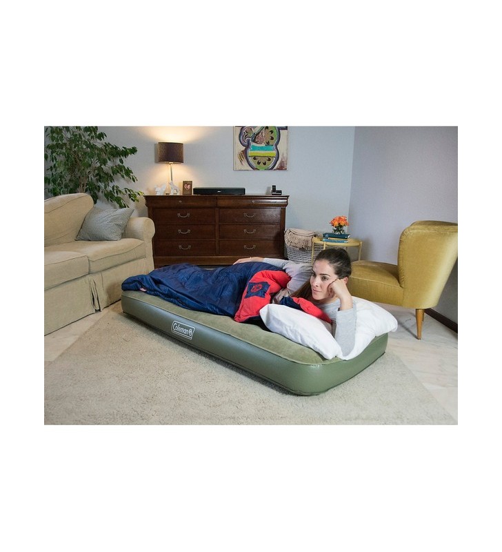 Coleman comfort bed single 2000039165 camping air bed (verde)