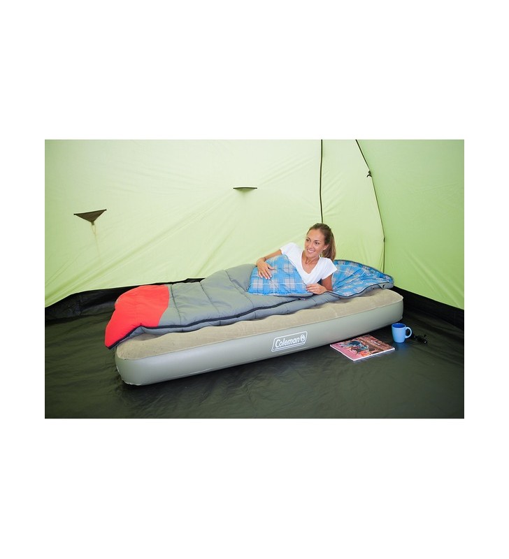 Coleman maxi comfort bed single 2000039166, pat cu aer pentru camping (verde masline)
