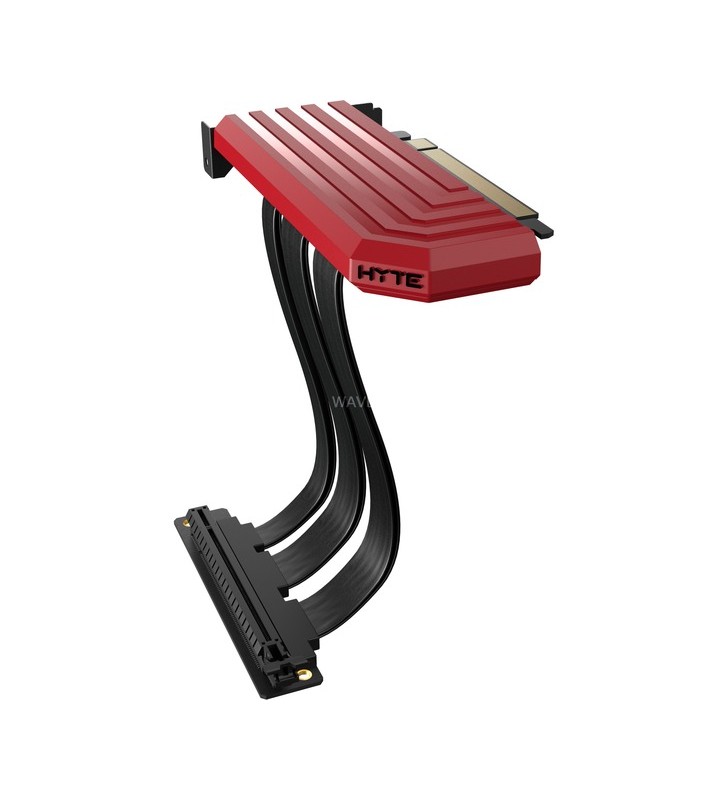 Hyte pcie40 4.0 luxury, card riser (roșu)