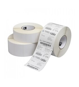 Label, paper, 75x37mm thermal transfer, z-perform 1000t, uncoated, permanent adhesive, 25mm core