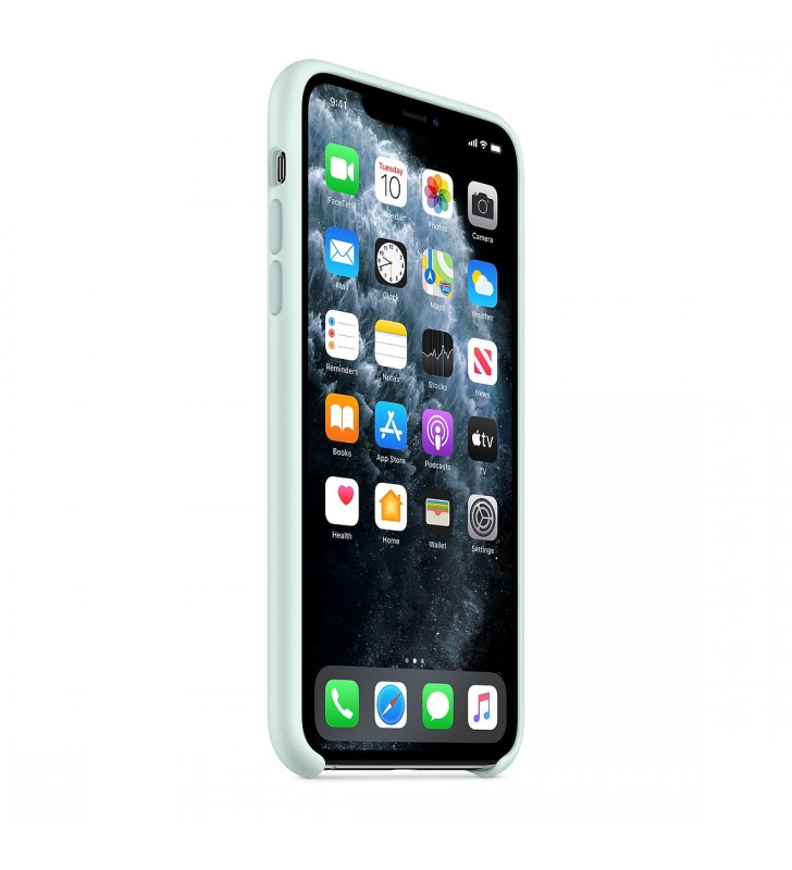 Apple iphone 11 pro max silicone case - seafoam
