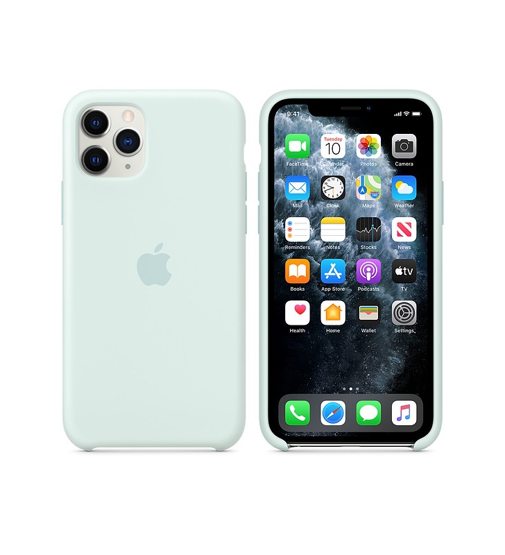 Apple iphone 11 pro silicone case - seafoam