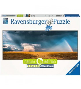 Ravensburger puzzle nature edition vreme mistică în curcubeu (1000 bucăți)