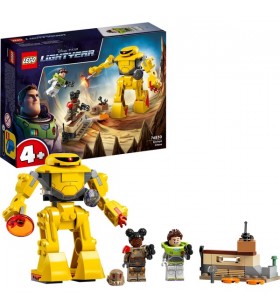 Lego 76830 urmararea ciclopilor din anul lumină a lui disney și pixar cu jucărie de construcție buzz (jucărie spațială construibilă cu figurină de acțiune mecanică și minifigurină buzz lightyear)