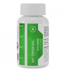 Ekwb ek-cryofuel acid green (concentrat 100 ml), lichid de răcire (verde, 100 ml, transparent)