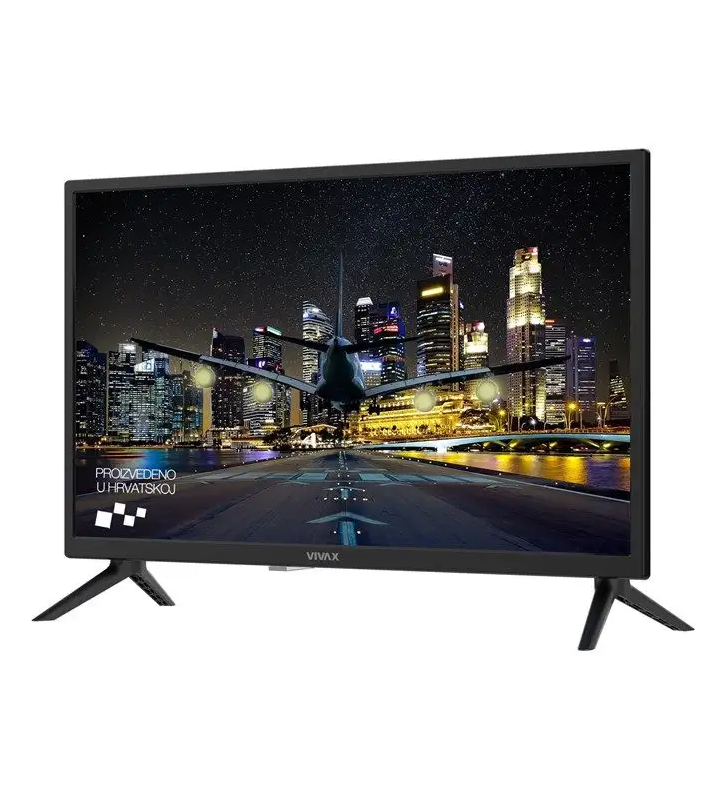 Televizor mega vision led non-smart tv 24le114t2s2 60cm 24inch hd black