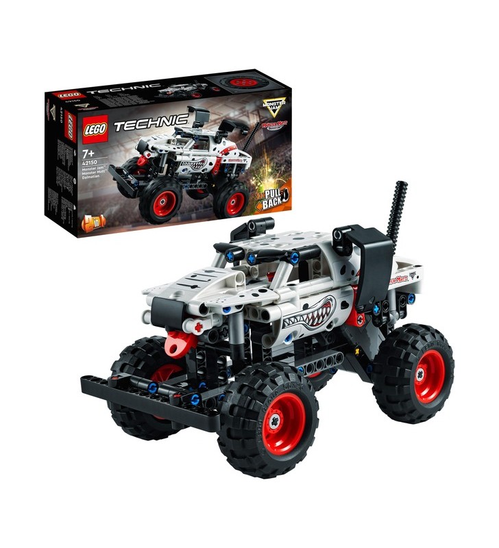 Lego 42150 technic monster jam jucărie de construcție monster mutt dalmatian