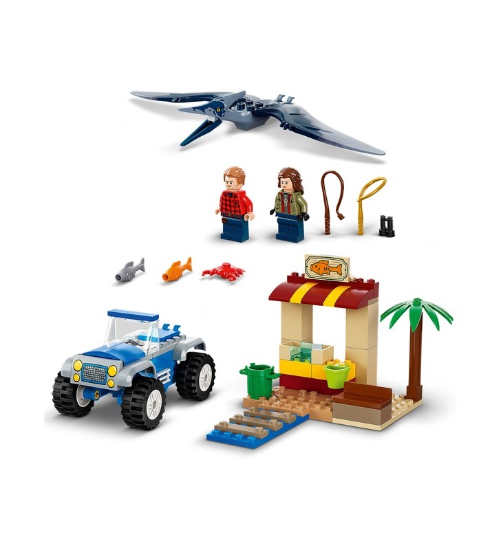 Jucărie de construcție lego 76943 jurassic world pteranodon hunt