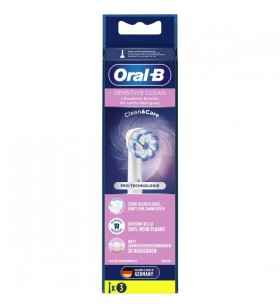 Cap de perie braun oral-b sensitive clean 3er (alb)