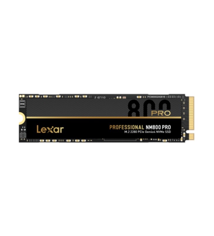 Lexar nm800pro 512 gb, ssd (pcie 4.0 x4, nvme 1.4, m.2 2280)