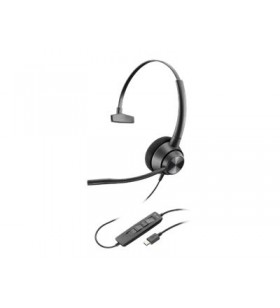 Poly encorepro 310, usb-c - 300 series - headset - on-ear - wired - usb-c