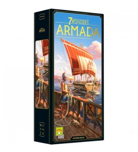 Asmodee 7 wonders - armada (neues design), brettspiel
