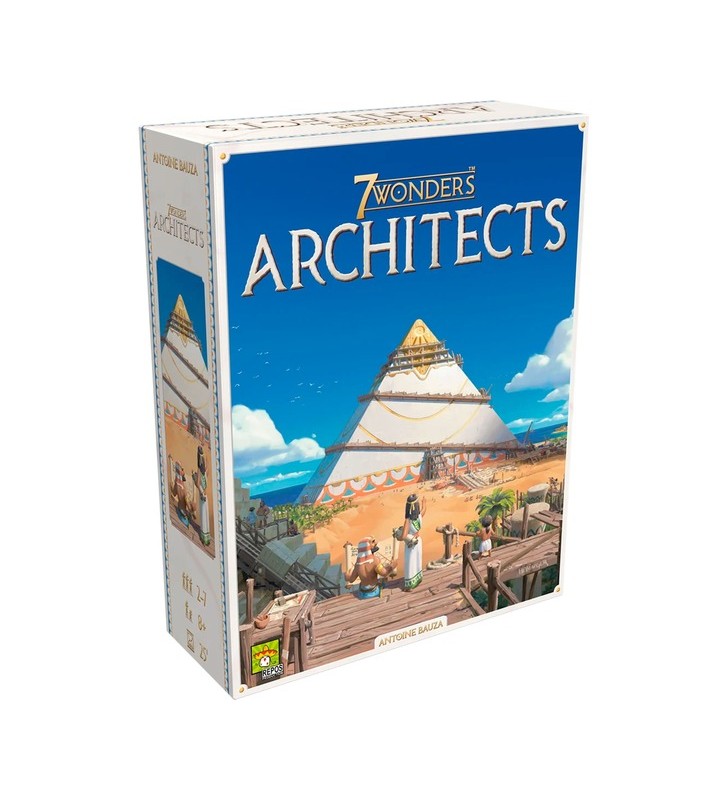Asmodee 7 wonders - arhitecți, joc de societate