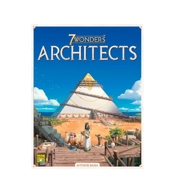 Asmodee 7 wonders - arhitecți, joc de societate
