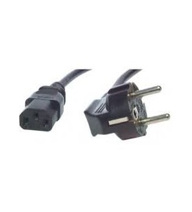 M-cab 230v iec power cable black 2m 7200483