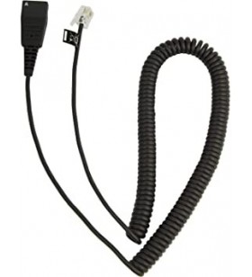 Cablu adapter jabra 8800-01-37, qd - rj10, 2m, black