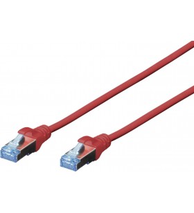 Digitus rj45 networks cable cat 5e sf/utp 1.00 m red