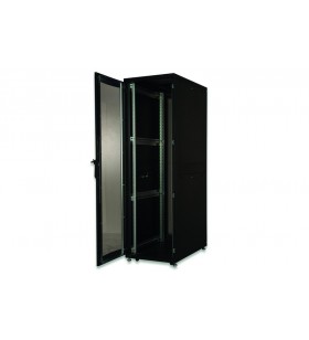 Digitus sv cabinet 42u server rack, unique, 2050x600x1000 mm perforated steel doors, color black (ral 9005)