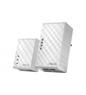Asus pl-n12 kit 500 mbit/s ethernet lan wi-fi alb 2 buc.