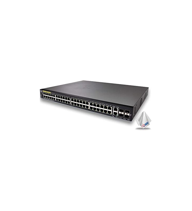 Cisco sg350-52p 52-port gigabit/poe managed switch in