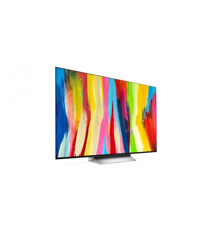 Lg oled evo oled55c22lb televizor 139,7 cm (55") 4k ultra hd smart tv wi-fi argint