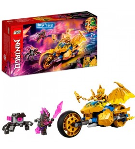 Jucărie de construcție cu motociclete lego 71768 ninjago jay's gold dragon