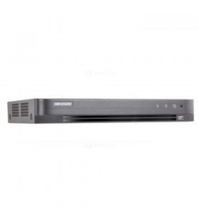 Dvr hikvision turbo hd, ds-7216hqhi-k1/a 3mp h265+h265h264+h264, 16-ch video 4-ch audio input, 2-ch ip up to 4mp resolution inpu