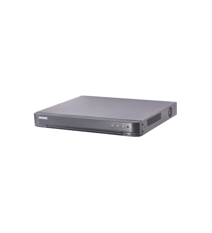 Dvr hikvision turbohd 16 canale ds-7216hqhi-k2/16a 3mp 16 canale video+ 16 canale audio 16 turbo hd/ahd/analog interface input,