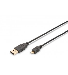 Ednet usb 2.0 connection cable/type a on micro b 1.0 m
