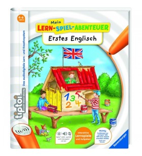 Ravensburger tiptoi aventura jocului meu de învățare: prima carte de învățare a limbii engleze