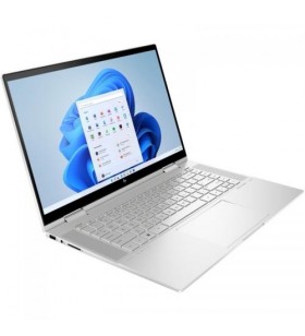 Laptop 2-in-1 hp envy x360 15-ew0014nn, 15.6inch touch, intel core i7-1260p, ram 16gb, ssd 1tb, intel iris xe graphics, windows 11, silver