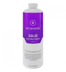 Ekwb ek-cryofuel solid electric purple (premix 1000 ml), lichid de răcire (violet, 1 litru)