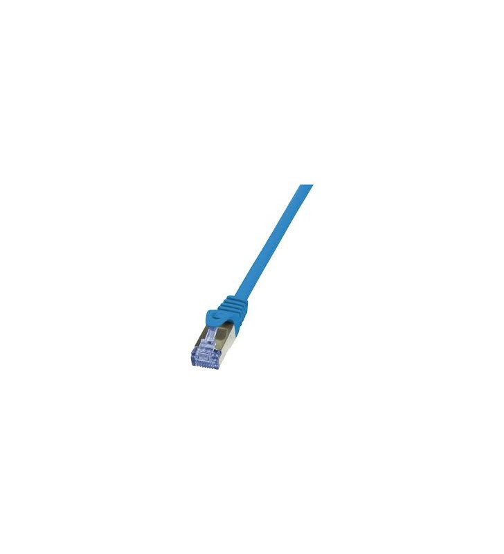 Logilink cq3056s logilink - patch cablu cat.6a 10g s/ftp pimf primeline 2m albastru